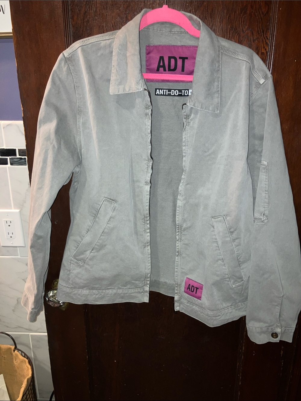 ADT ANTI-DO-TO ITALIAN ORGANIC COTTON MENS BOMBER JACKET